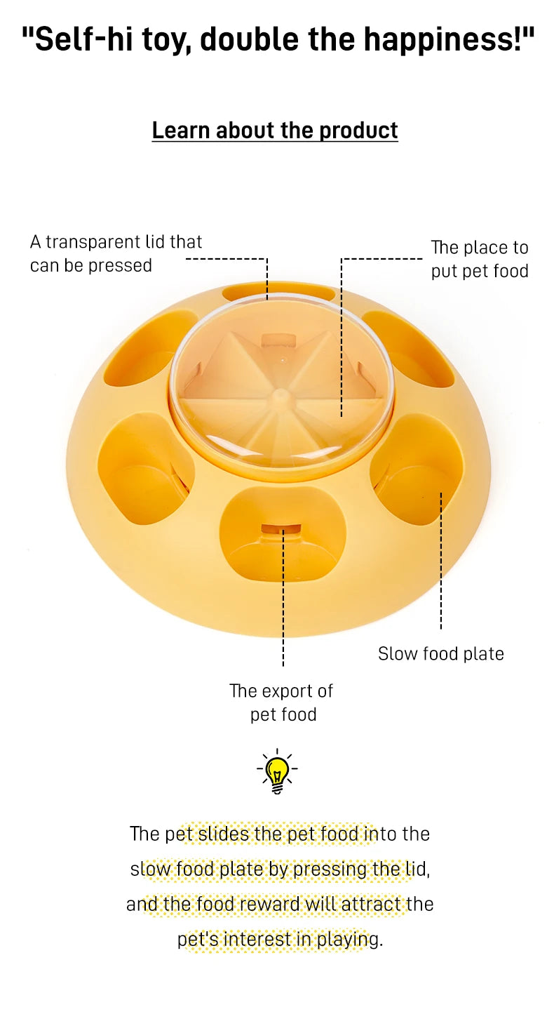 FeediPlay – highlights both feeding and fun interactive play.